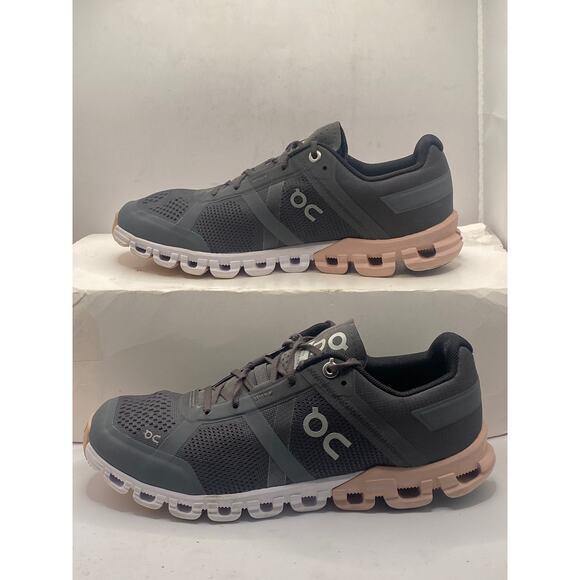 On Cloudflow Women’s Running Shoes Rock/Rose Size 6.5 Width B Medium - Picture 3 of 10